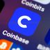Coinbase Cryptocurrency Exchange app on smartphone (Chesnot/Getty Images)