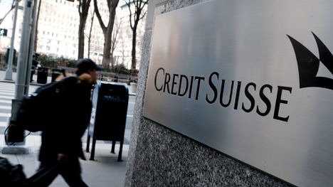 New York headquarters of Credit Suisse on March 15, 2023. (Spencer Platt/Getty Images)