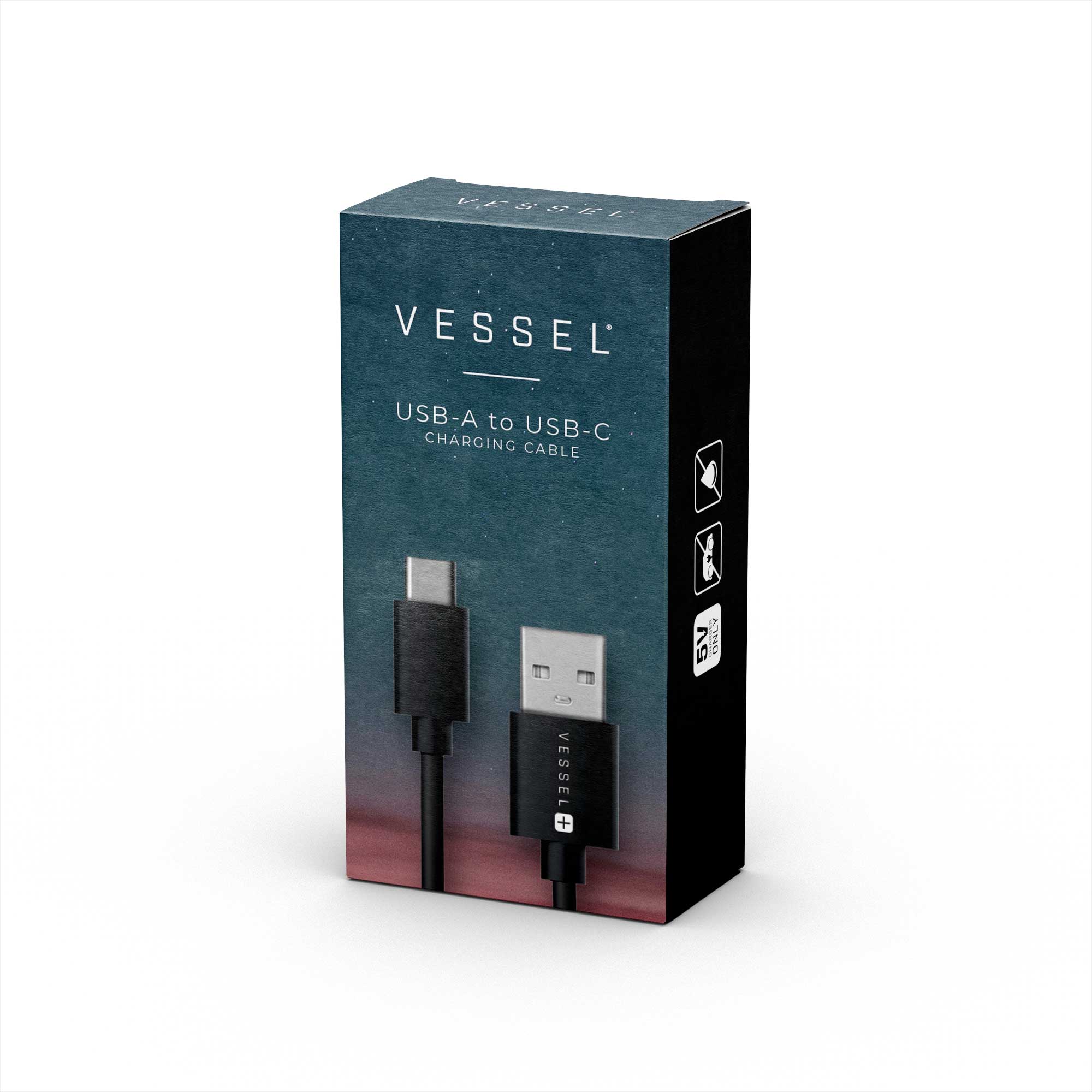 Vessel - USB-A to USB-C Charging Cables