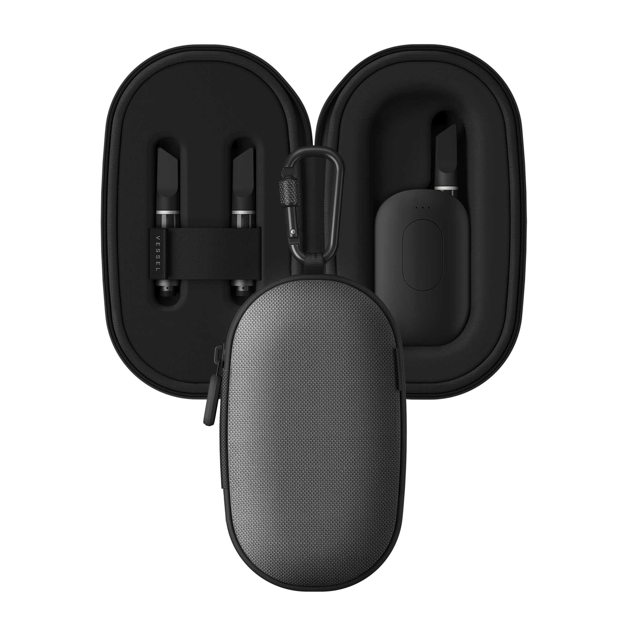 Vessel - Scout Case [Charcoal] - Storage for the Compass Series 510 Thread Vape Batteries